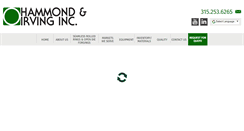 Desktop Screenshot of hammond-irving.com