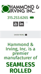 Mobile Screenshot of hammond-irving.com